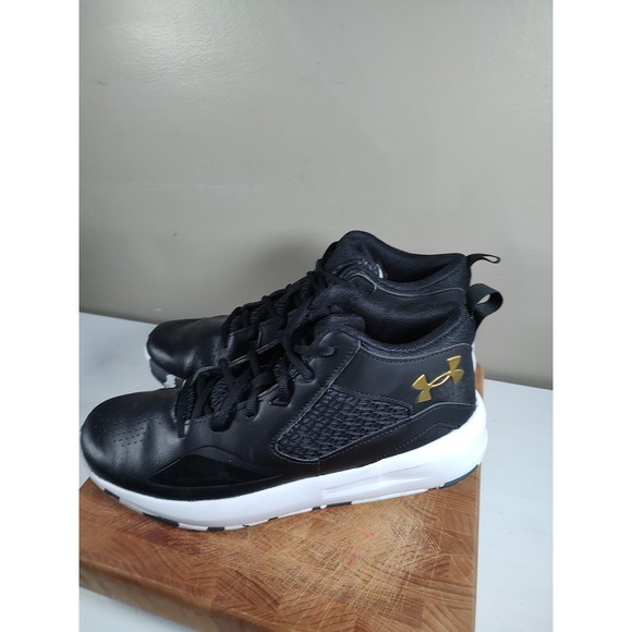 Under Armour Shoes Humble & Hungry Black/Gold Size Men's 9 W - Picture 10 of 16